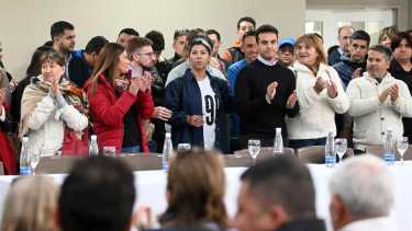 Rucci es parte de la Azul y Blanca y preside el Concejo Deliberante en Rincón. Foto: archivo Florencia Salto.