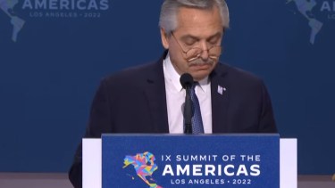 El presidente Alberto Fernández cerrará hoy un seminario de la Celac en Buenos Aires.