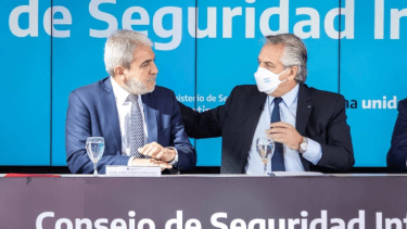 Aníbal Fernández, ministro de Seguridad de la Nación. 