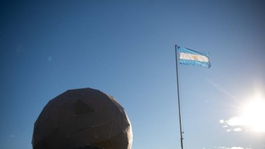 En Río Grande, Tierra del Fuego, el radar ya custodia el mar Argentino (Foto: Gentileza)