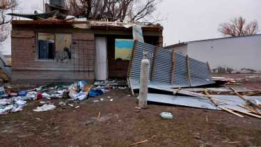La explosión dejó daños totales en la sala ubicada en el paraje de la región Sur. Fotos: gentileza.