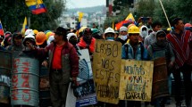 Imagen de Ecuador: presidente rompe el diálogo con indígenas