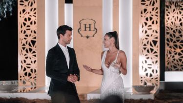 "Chino" Leunis y Pampita serán los maestros de ceremonia de la final.-