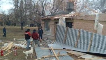 Los vecinos fueron los primeros en llegar para prestar auxilio. Foto: gentileza.