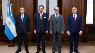 Rosatti, Rosenkrantz, Maqueda y Lorenzetti son los cuatro miembros en funciones de la CSJ, mientras se espera la quinta designación.-