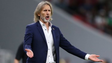 Ricardo Gareca, entrenador argentino que comandó hasta hoy a la selección de Perú. 