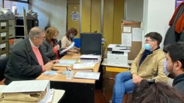 Se realizó la apertura de sobres para la construcción del colector cloacal suroeste de Villa Regina. (Foto gentileza)