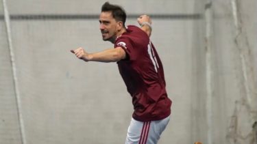 Lucas Gregori se consagró campeón con River del Metropolitano.