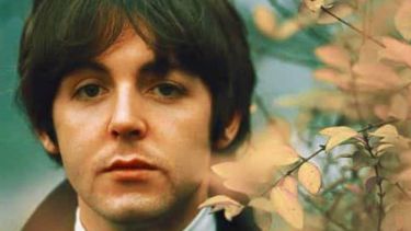El joven Paul  en tiempos de la Beatlemanía.