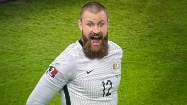 Redmayne, el héroe de Australia que atajó el último penal y metió a su selección en el Mundial. 