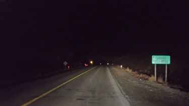 La ruta 40, entre Bariloche y El Bolsón, se encuentra en condiciones normales. Foto: gentileza