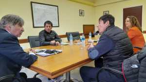 Stopiello recibió a dirigentes del gremio petrolero