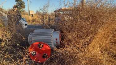 El robo de transformadores se multiplica en toda la zona del Alto Valle. (foto: gentileza)