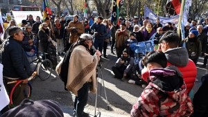 Comunidades indígenas confluyeron con sus reclamos en Viedma