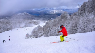 Cerro Chapelco, el cerro de San Martín de los Andes recibe más de 5000 personas por día. Foto: Cerro Chapelco.