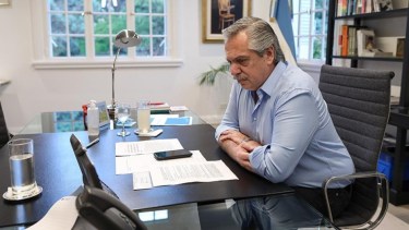 Fernández hablo de una amplia cantidad de temas. 