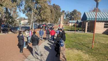 Los trabajadores denunciaron que se realizaban traslados arbitrarios. (Facebook Trabajadores autoconvocados de Salud - Hospital Centenario en A.T.E)
