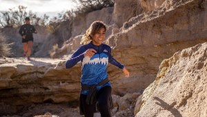 Convocante prueba de atletismo en las bardas de Roca