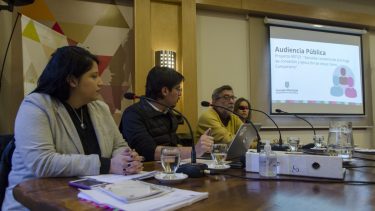 La presidenta del Concejo Municipal, Natalia Almonacid, junto al concejal oficialista Gerardo Ávila, manifestaron sus cuestionamientos a algunos de los artículos de los proyectos de presupuesto 2023 y la Fiscal y Tarifaria. (foto de archivo de Marcelo Martínez)