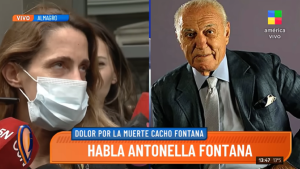 «Estamos destruidos», dijo Antonella, hija de Cacho Fontana y Liliana Caldini