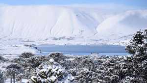 Vuelve a nevar en Caviahue y todo renueva su blanco: mirá