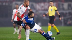 Pratto sobre la serie ante River por Libertadores: «Llegamos con el tanque casi vacío»
