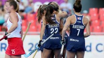 Imagen de Las Leonas aplastaron a Canadá y ganaron su zona en el Mundial de Hóckey