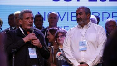 La CGT la "orientación productivista" de Massa.
