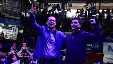El oficialismo Azul ya tiene candidatos y desstaca ser "un proyecto de 16 años". Foto: archivo Yamil Regules. 