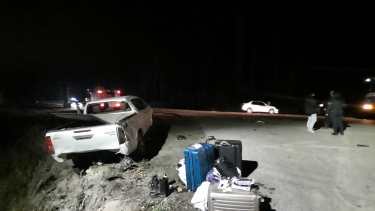 Los propietarios de la camioneta son oriundos de la provinicia de Buenos Aires. Foto gentileza
