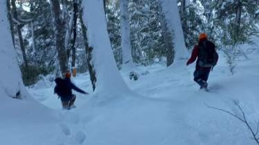 Un joven oriundo de Brasil se perdió en la zona de Cerro Bayo. Foto: Gentileza  Facebook BRZA Villa La Angostura