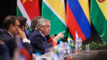 Mercosur: Fernández pidió a Uruguay que no intente buscar soluciones en forma individual. Fotos: gentileza Presidencia 