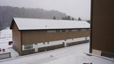 Comenzó el proceso de mudanza al nuevo hospital de San Martín de los Andes.  Foto: Gentileza