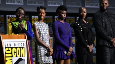El elenco de "Pantera Negra" presentó el primer trailer de la secuela.