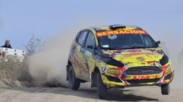 Raúl Martínez consiguió su segundo título en la Clase A-6 del Rally Regional. Gentileza.