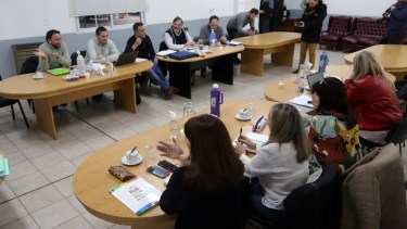 La paritaria docente se cumple en Trabajo. Foto: Marcelo Ochoa