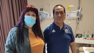 Centeno sigue internado en el Sanatorio Güemes. Foto: gentileza.