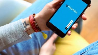 A través de la app "Mi Argentina", se puede entrar a la página de gestión de subsidios.-