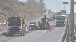 Reducen la circulación en la Ruta 7, desde el Tercer Puente, en Neuquén