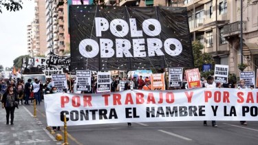 Los movimientos piqueteros se movilizaron el jueves. 