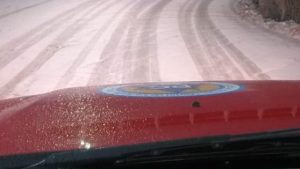 Rutas intransitables y pasos cerrados en Neuquén por el frente frío