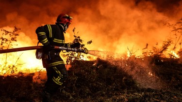 Los incendios afectan a Grecia, España, Portugal y Francia. 