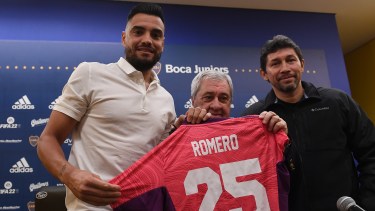 Chiquito Romero tendrá que demorar su estreno en Boca Juniors. Gentileza.
