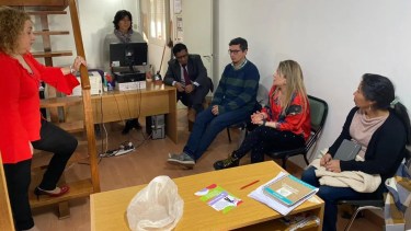 El programa "Proyectando Mi Vida" está destinado a quienes forman parte del programa Acompañar en Roca. Foto Gentileza.

