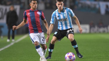 Racing y San Lorenzo jugarán uno de los destacados de la jornada.