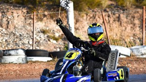 Moreno Coppa prolongó su racha de victorias en el Karting con Caja