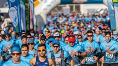 Castro y Flores ganaron El Reto Trail en las bardas de Roca