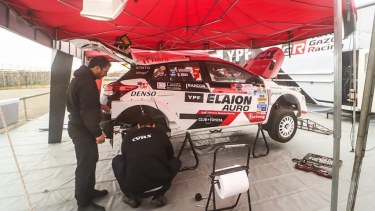 Martín Scuncio fue la referencia del shakedown en la Vuelta del Manzana