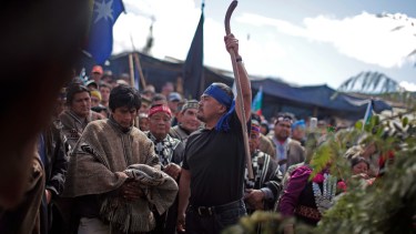 Héctor Llaitul dirige la Coordinadora Malleco Arauco  (CAM) 