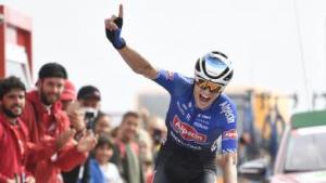 Vine ganó la octava etapa de la Vuelta a España